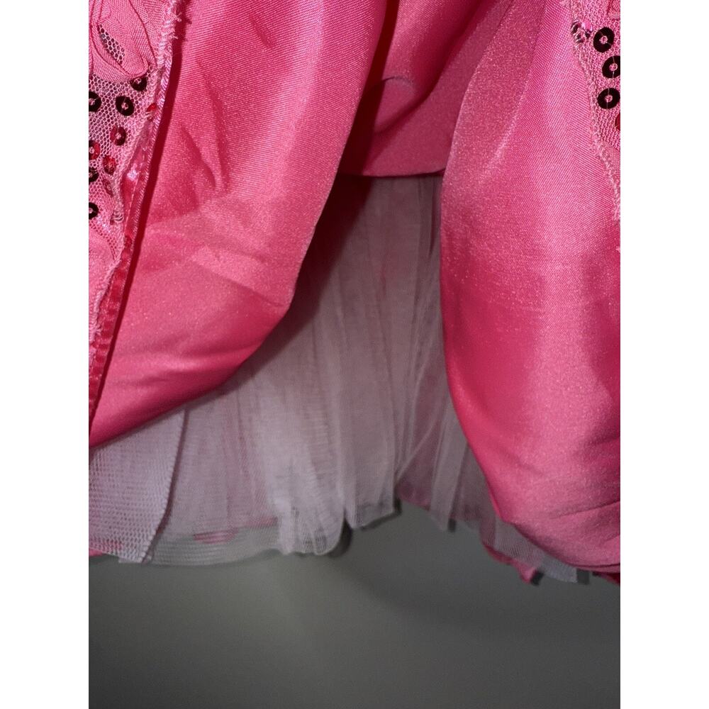 American Princess Dress Girls Size 14 Rosettes Party Formal Tulle ! - Picture 5 of 7
